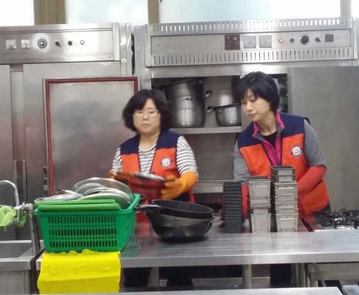 안성지점 안성사회복지관 봉사활동 사진